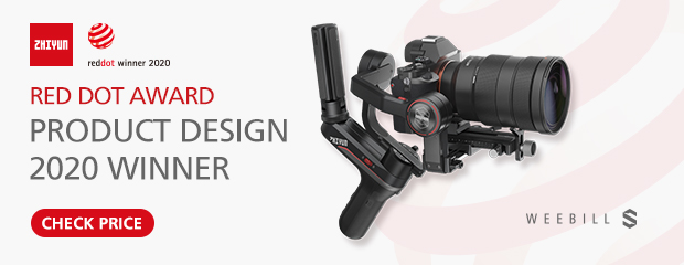 ZHIYUN Weebill-S wins Red Dot for outstanding design quality 1