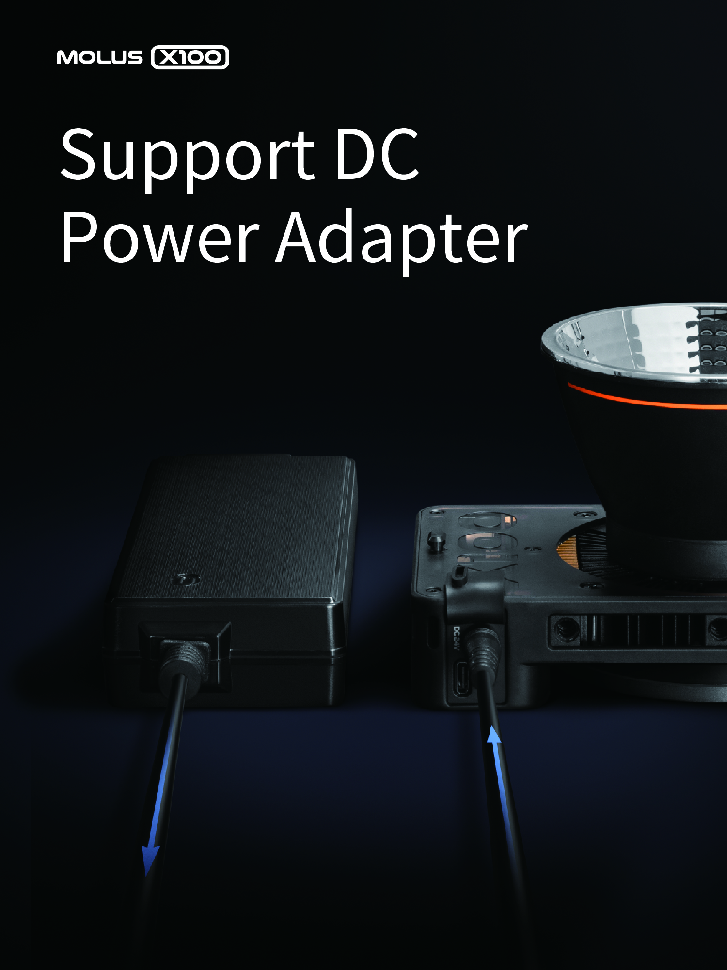 06- Support DC power adapter